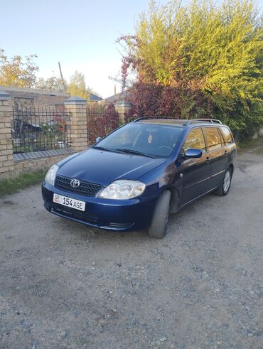 сидения гольф 4: Toyota Corolla: 2003 г., 1.6 л, Механика, Бензин, Универсал