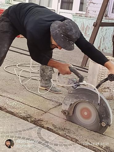 Beton işləri: Beton kəsmə xidməti - Divar, döşəmə və tavanlarda dəqiq və səliqəli — 2