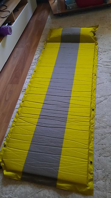 надувной лежак: Продам б/у почти новый самонадувающийся туристический коврик/Матрас — 1