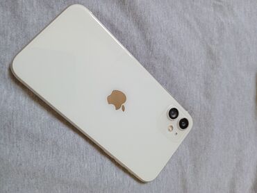 iphone 11 ag reng: IPhone 11, 128 GB, Ağ, Simsiz şarj, Face ID