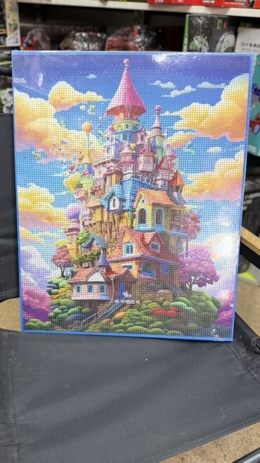 Другие предметы коллекционирования: Картины по номерам/алмазная мозаика на холсте (на подрамнике), наборы — 10