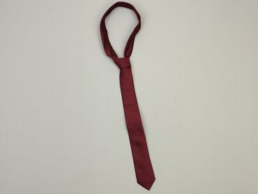 Krawaty i akcesoria: Krawat, kolor - Bordowy, stan - Idealny