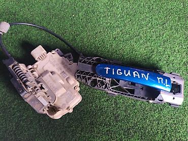 key maker: Передняя левая дверная ручка Дверная ручка Volkswagen Б/у, Оригинал — 1