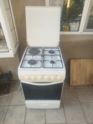 işlənmiş qaz piltələri: Плита Комбинированная, Отдельностоящая, 4 конфорки, Б/у