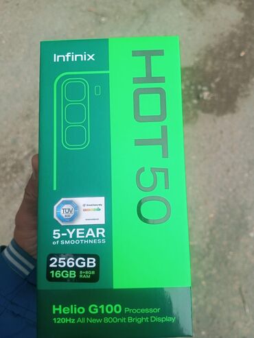 proçessor: Infinix HOT 50, 256 ГБ