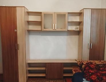 подсветка телевизора: Стенка для гостиной с двумя высокими шкафами и модулем под ТВ — 1