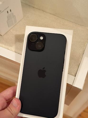 gence ayfon: IPhone 15, 128 GB, Qara, Face ID — 1