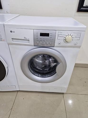 balaca ariston: Paltaryuyan maşın LG, 5 kq, İşlənmiş, Avtomat, Qurutmasız, Kredit yoxdur, Pulsuz çatdırılma — 3