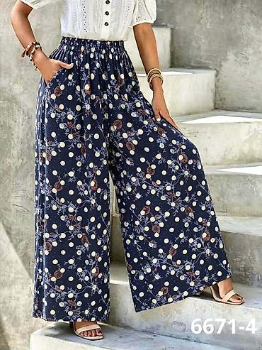 Pantalone: Pantalone za punije dame – model 226-2 - Kroj: široke nogavice — 15