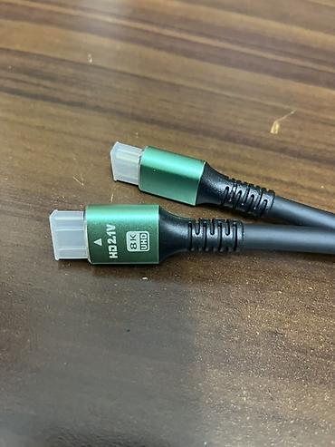 video ceken: HDMI kabellər – 8K/4K UHD Məhsul təsviri: - HDMI 2.1 kabeli – 8K UHD — 1
