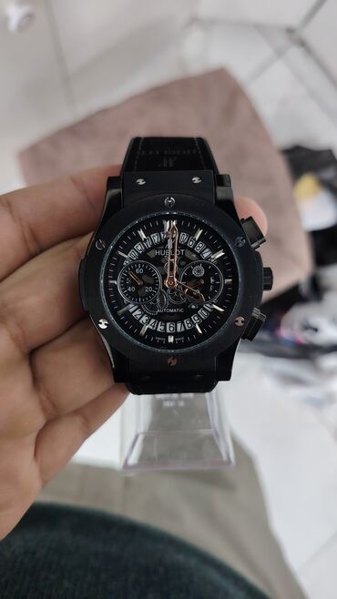 хочу купить часы: Yeni, Qol saatı, Hublot, rəng - Qara