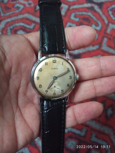 хорошие рабочие часы: Продам антикварные Швейцарские часы "NISUS", часы 1935 года выпуска
