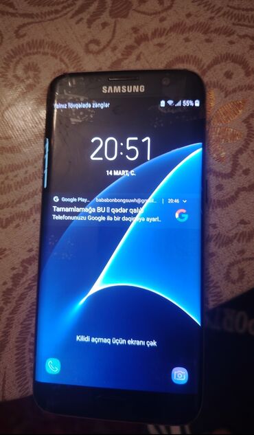 Samsung: Samsung Galaxy S7 Edge, rəng - Qara