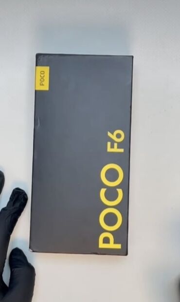 note 12: Poco F6, 512 GB, rəng - Qara