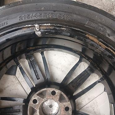 bud e9: Колеса в сборе R 17, Лето, Б/у, Комплект, Легковые, Литые, отверстий - 5 — 6