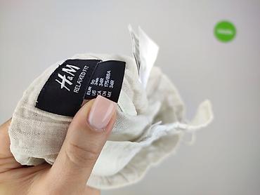 lniana: H&M, Spodnie materiałowe damskie, rozmiar 3XL — 4