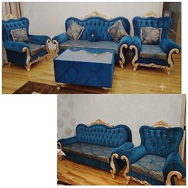 İşlənmiş, Divan, 2 kreslo lalafo.az -da İşlənmiş, Divan, 2 kreslo