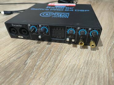 Другая аудиотехника: Продаю внешнюю звуковую карту

Focusrite Saffire Pro 24 DSP Firewire