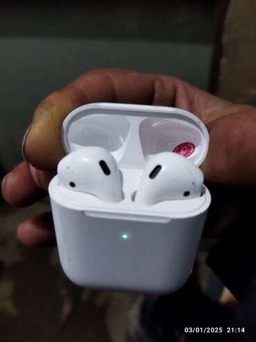 apple airpods qiymeti: Yeni Simli Qulaqcıqlar, Apple, rəng - Ağ