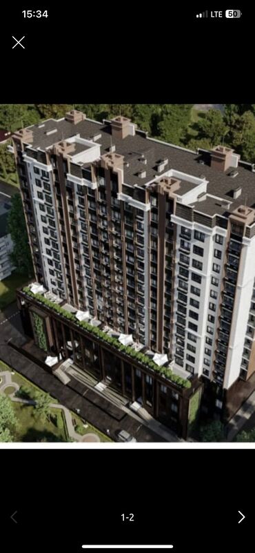 виза индия: 2 комнаты, 66 м², Элитка, 14 этаж, ПСО (под самоотделку)