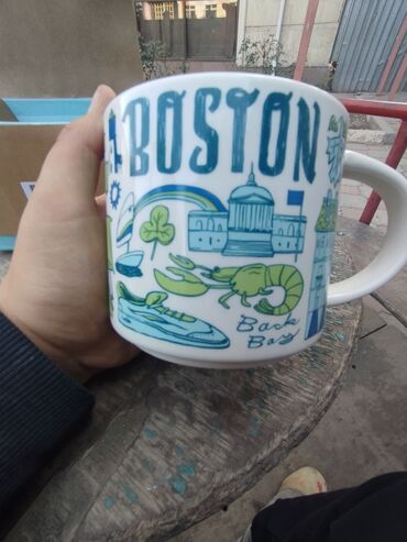 mitown кофе цена: Кружка Starbucks Been There Series — Boston - Официальная коллекция