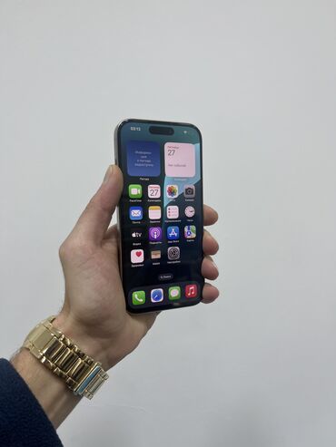 Apple iPhone: IPhone 15 Pro, 256 GB, Natural Titanium, Face ID