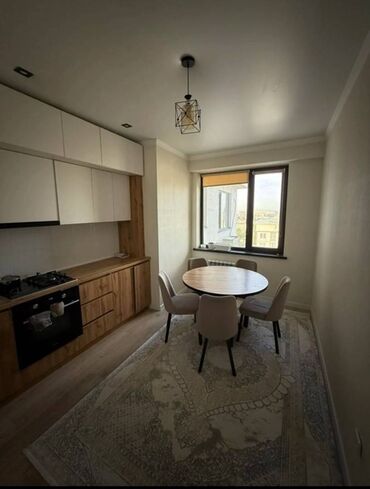 квартира рынок аламедин: 1 комната, 50 м², Элитка, 12 этаж, Евроремонт
