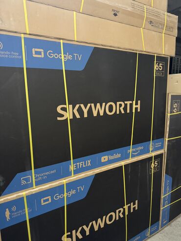 Телевизоры: Телик Акция Телевизор - Skyworth 65Q66G 165 см 65" 4k матовый экран — 2
