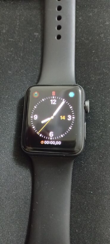 Наручные часы: Apple watch 3 series. 38 мм.
В отличном состоянии, зарядка, коробка