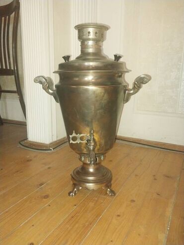 Çaydanlar: İşlənmiş Od Samovar, 3 l