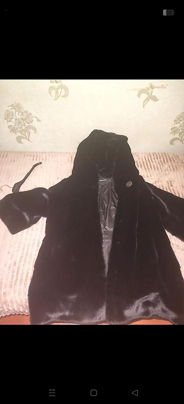Шубы: Шуба, 2XL, цвет - Черный — 2