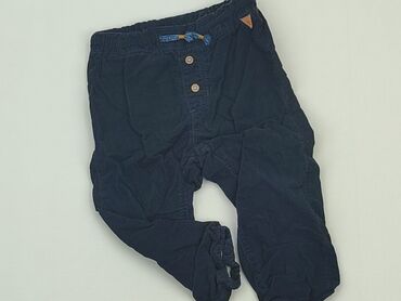 klapki adidas chłopięce: Baby material trousers, 12-18 months, 80-86 cm, H&M, condition - Very good