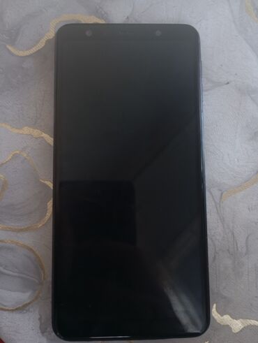 Samsung: Samsung Galaxy A7 2018, 64 GB, rəng - Göy, Barmaq izi, Face ID