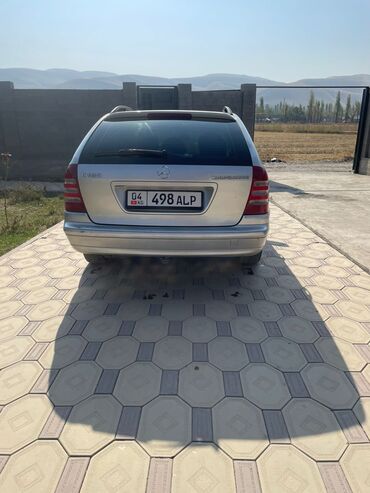 Mercedes-Benz: Mercedes-Benz C‑Class универсал (W203), серебристый цвет. Кузов: - — 8
