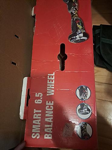 scooter satilir: Hovərbord (self-balance scooter) – 6.5 düym təkərli, parlaq qızılı — 6