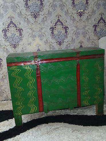 vintir: Ağac sandıq/konsol tipli kiçik şkaf - Material: tamamilə ağacdan - — 1