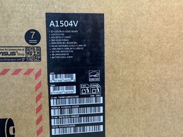 ASUS: Yeni ASUS Vivobook, 15.6 ", Intel Core i7, 512 GB, Pulsuz çatdırılma, Ünvandan götürmə, Rayonlara çatdırılma -da lalafo.az — 11 ASUS: Yeni ASUS Vivobook, 15.6 ", Intel Core i7, 512 GB, Pulsuz çatdırılma, Ünvandan götürmə, Rayonlara çatdırılma — 11