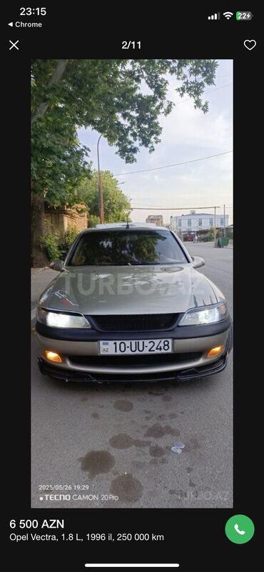 Çəngəllər: Opel Vectra: 1.8 l | 1996 il 250000 km Sedan
