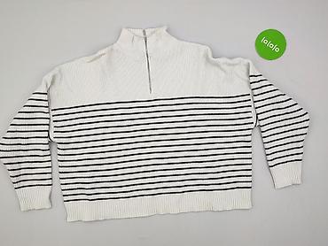 sweter w paski mango: MNG, Sweter damski, rozmiar L — 2