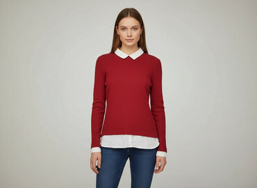 czerwona bluza: Orsay, Жіноча блуза, розмір S
