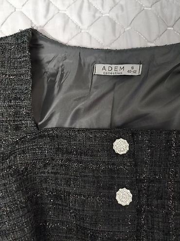 lining s: Твидовый женский жакет-топ ADEM collection, размер S (40–42). - Цвет — 4
