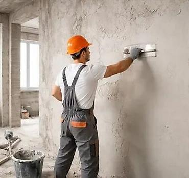 dur plaster: Гипсовый штукатурка аппарат менен чоң объёмдогу штукатурка жумуштарды — 8
