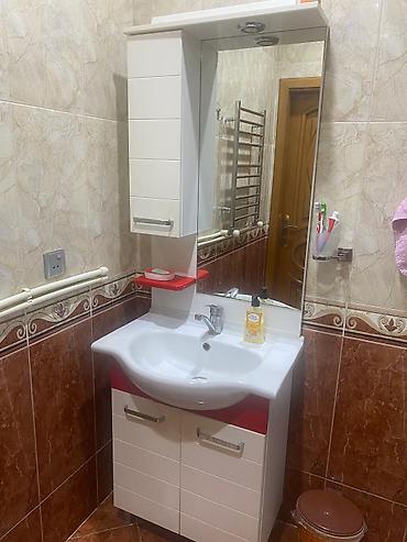 hazir hamam: Hamam üçün lavabo və şkaf dəsti - Dəst tərkibi: üst güzgülü şkaf (yan — 1
