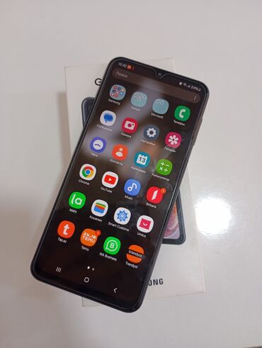 samsung a12 haqqinda melumat: Samsung Galaxy A23, 128 GB, rəng - Bej, Sensor, Barmaq izi, Face ID