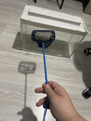 Akvariumlar: Dördbucaq akvarium, Boş, 20 l, Ünvandan götürmə — 7