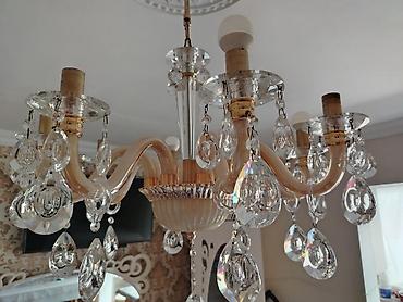 sam: Çılçıraq, 8 lampa, Şüşə — 2