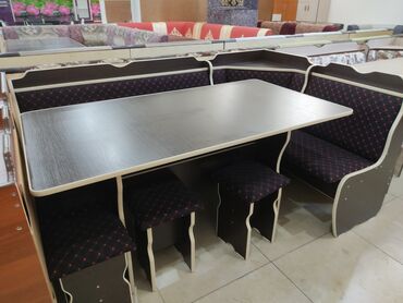 Кухонные столы и стулья: Кухонный стол и стул, Новый, Бесплатная доставка, цвет - Бежевый — 15