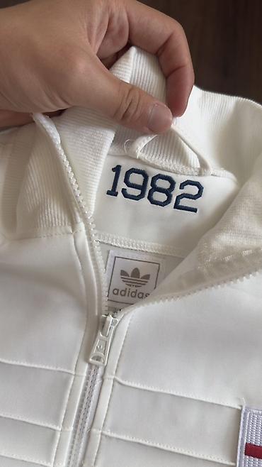 nike tech fleec: Adidas Originals куртка-трек-топ England - Цвет: белый - Материал — 3