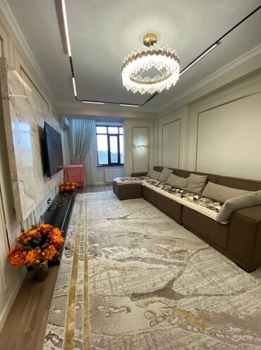купить квартиру в строящемся доме в бишкеке: 3 комнаты, 96 м², Элитка, 8 этаж, Евроремонт