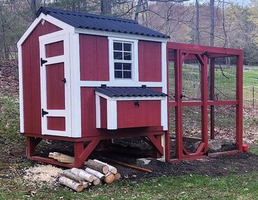 Yuvalar: Taxtadan hazırlanmış bütün növ ev heyvanlari üçün yuvalar hazirlanir — 12